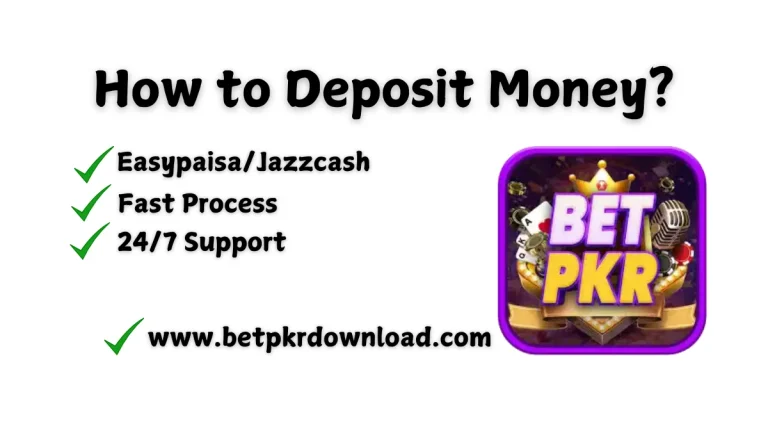 Deposit Money in BetPkr